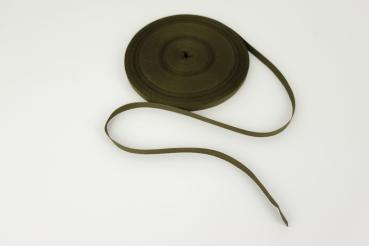 Köperband 10 mm Breit, Meterware Khaki